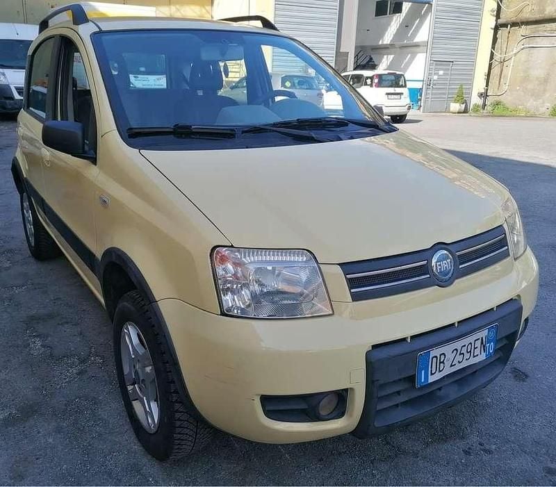 Usata Fiat Panda 4x4 Climbing 69 CV (50 kW) 2006 Giallo Utilitaria