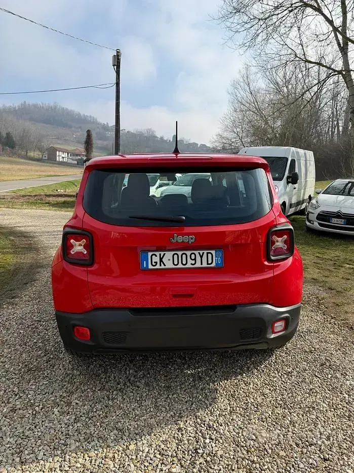 Usata Jeep Renegade Longitude 120 CV (88 kW) 2022 Rosso SUV
