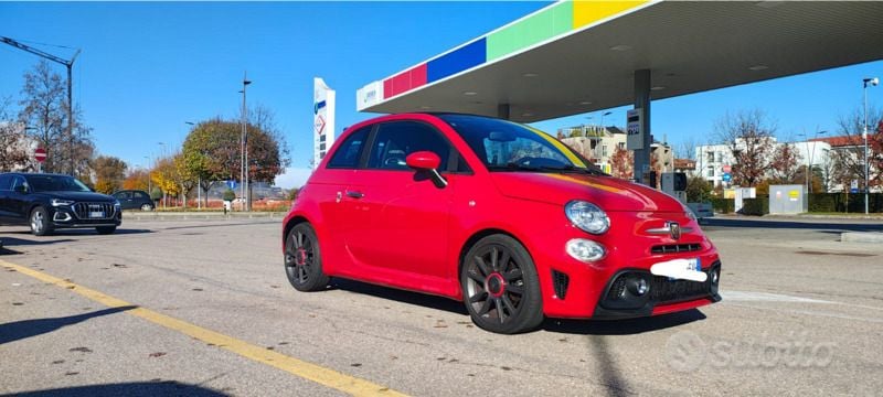 Usata Abarth 595 145 CV (106 kW) 2016 Rosso Utilitaria