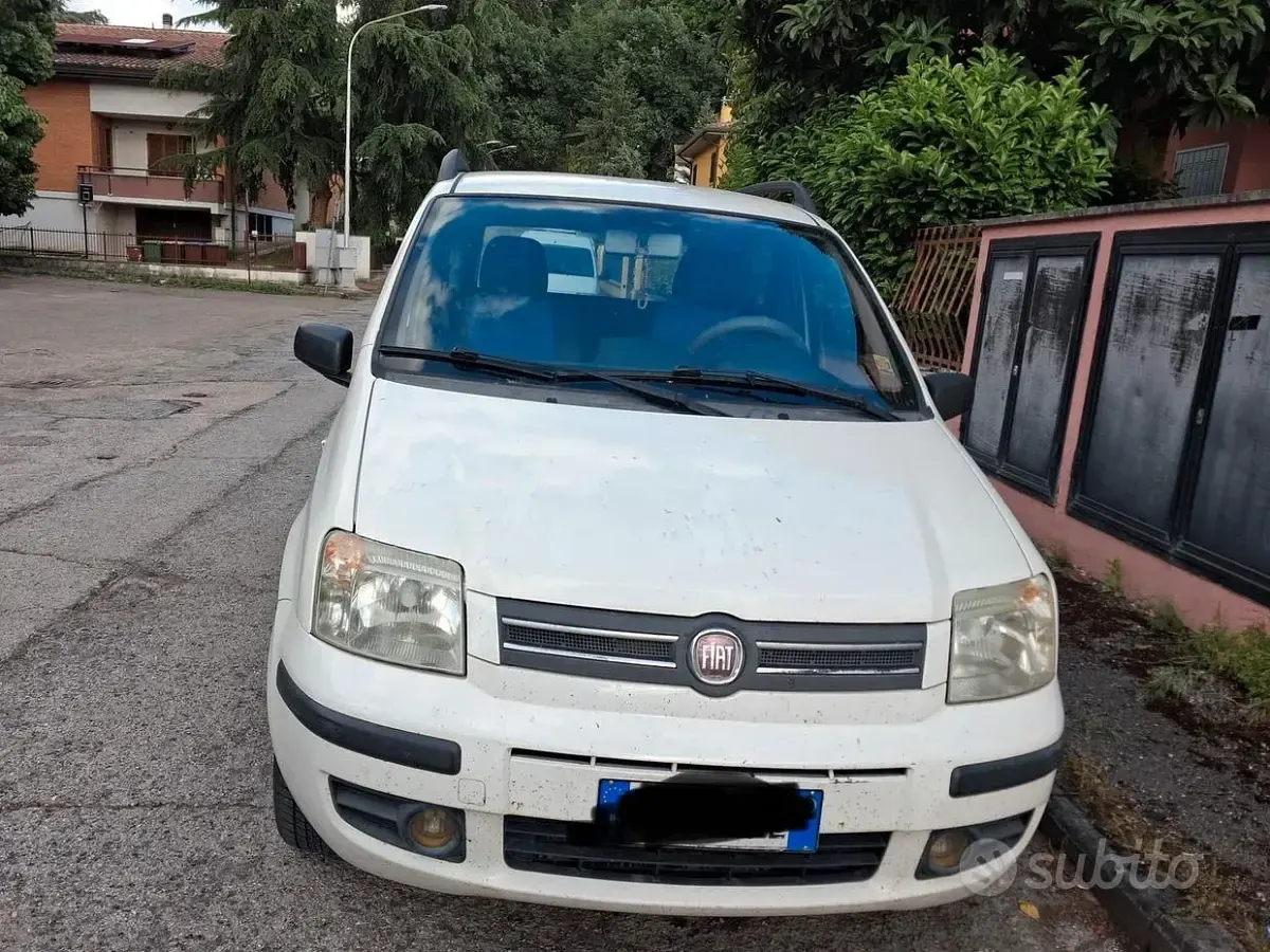 Usata Fiat Panda Dynamic 60 CV (44 kW) 2009 Bianco Utilitaria
