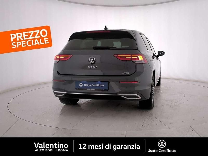 Usata VW Golf VIII Style 150 CV (110 kW) 2020 Grigio Utilitaria