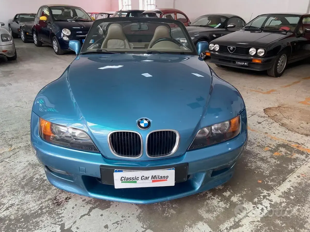 Usata BMW Z3 193 CV (141 kW) 1997 Blu Cabrio