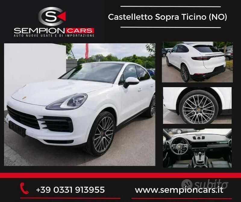 Bianco Usata 2022 Porsche Cayenne SUV | 77.500 € (Buon prezzo) - Immagine 1/4