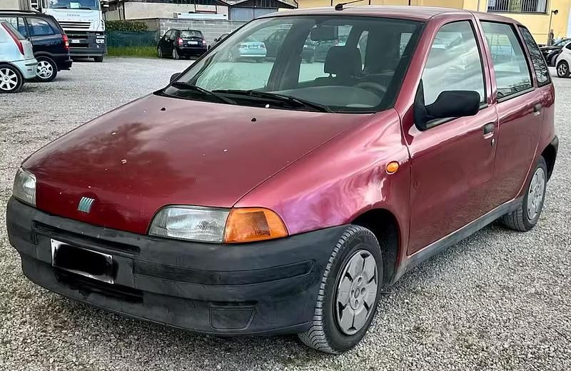 Usata Fiat Punto 1998 Rosso Utilitaria