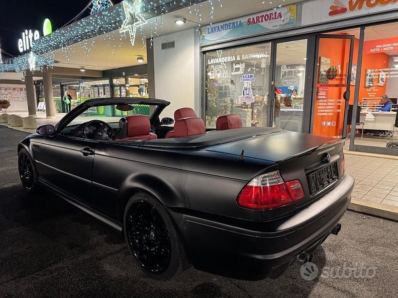Brugt BMW M3 Cabriolet Comfort Edition 343 HK (252 kW) 2005 Sort Cabriolet