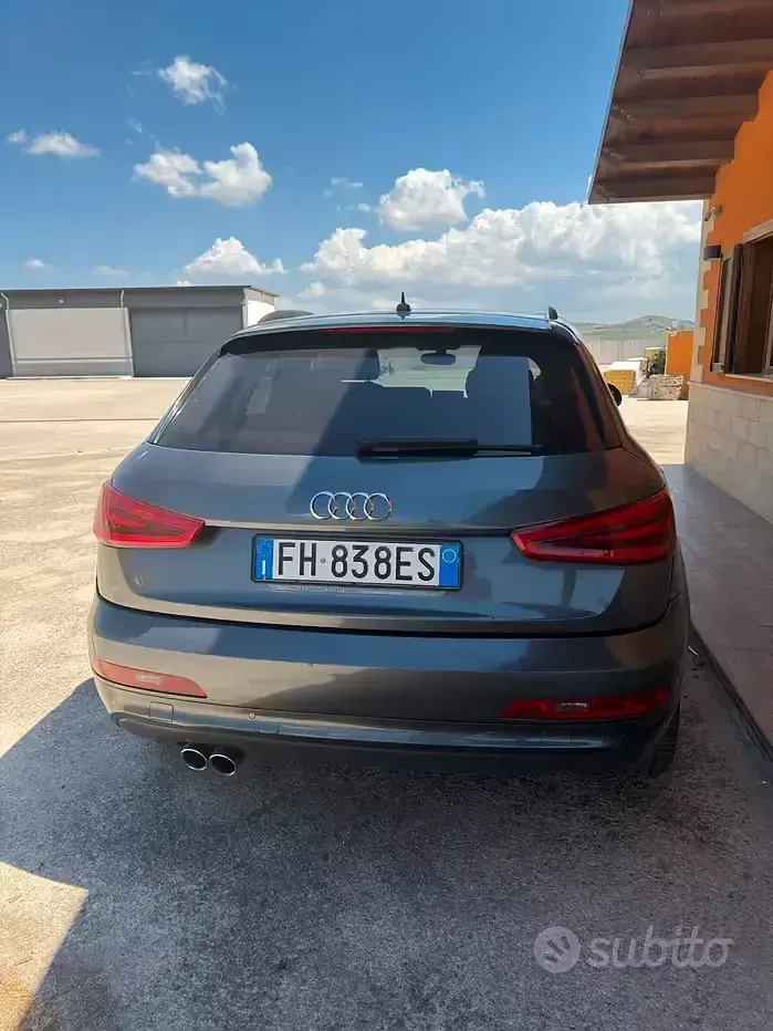 Usata Audi Q3 S-Line 177 CV (130 kW) 2017 Grigio SUV