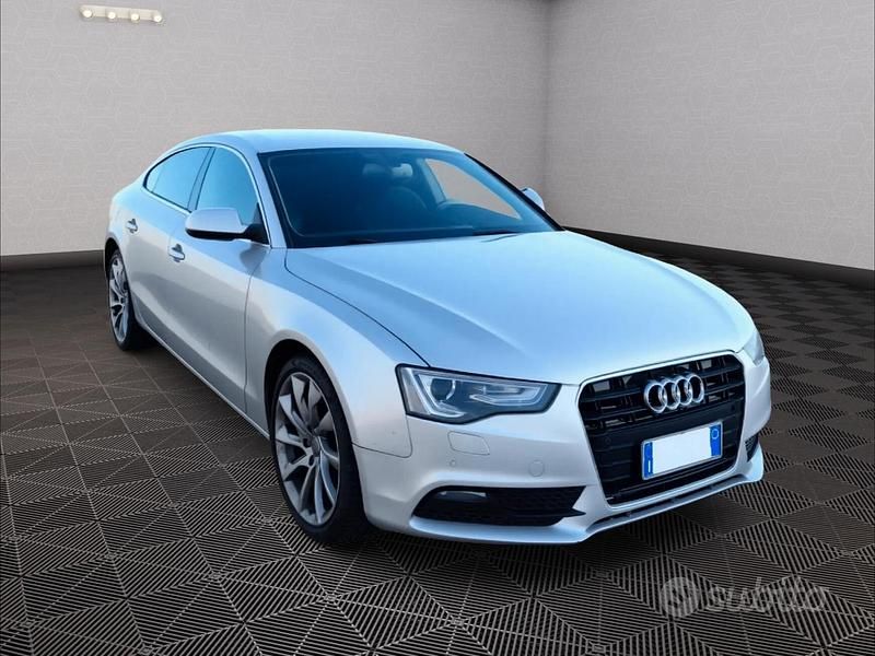 Usata Audi A5 177 CV (130 kW) 2013 Grigio Berlina