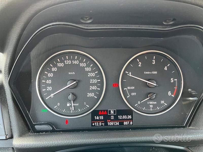 Usata BMW 216 Advantage 2016 Grigio Monovolume