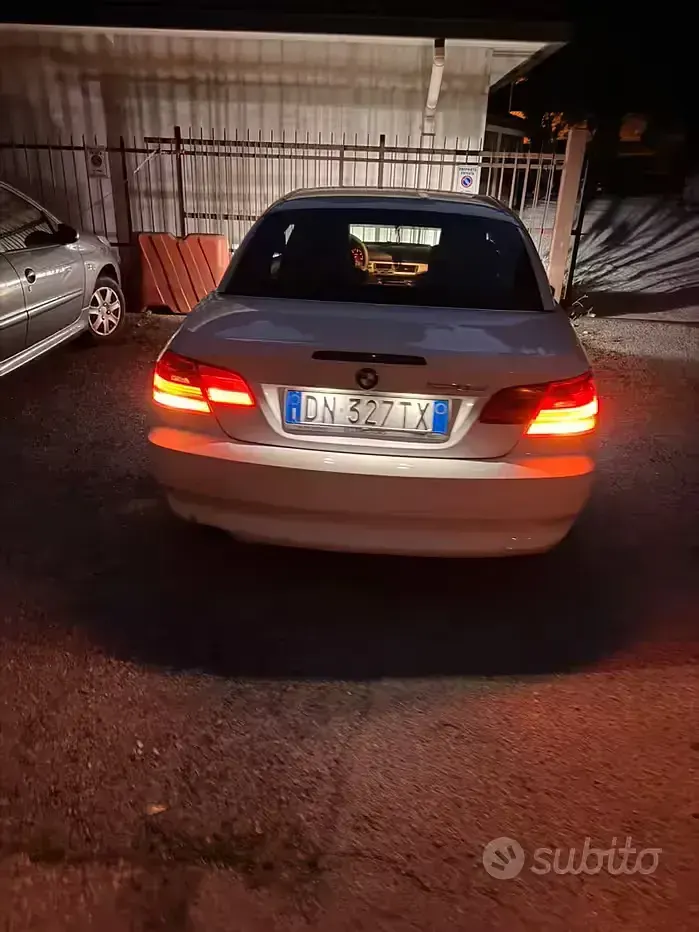 Usata BMW 320 Cabriolet 177 CV (130 kW) 2008 Bianco Cabrio
