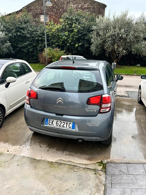 Usata Citroën C3 Attraction 60 CV (44 kW) 2012 Grigio Berlina