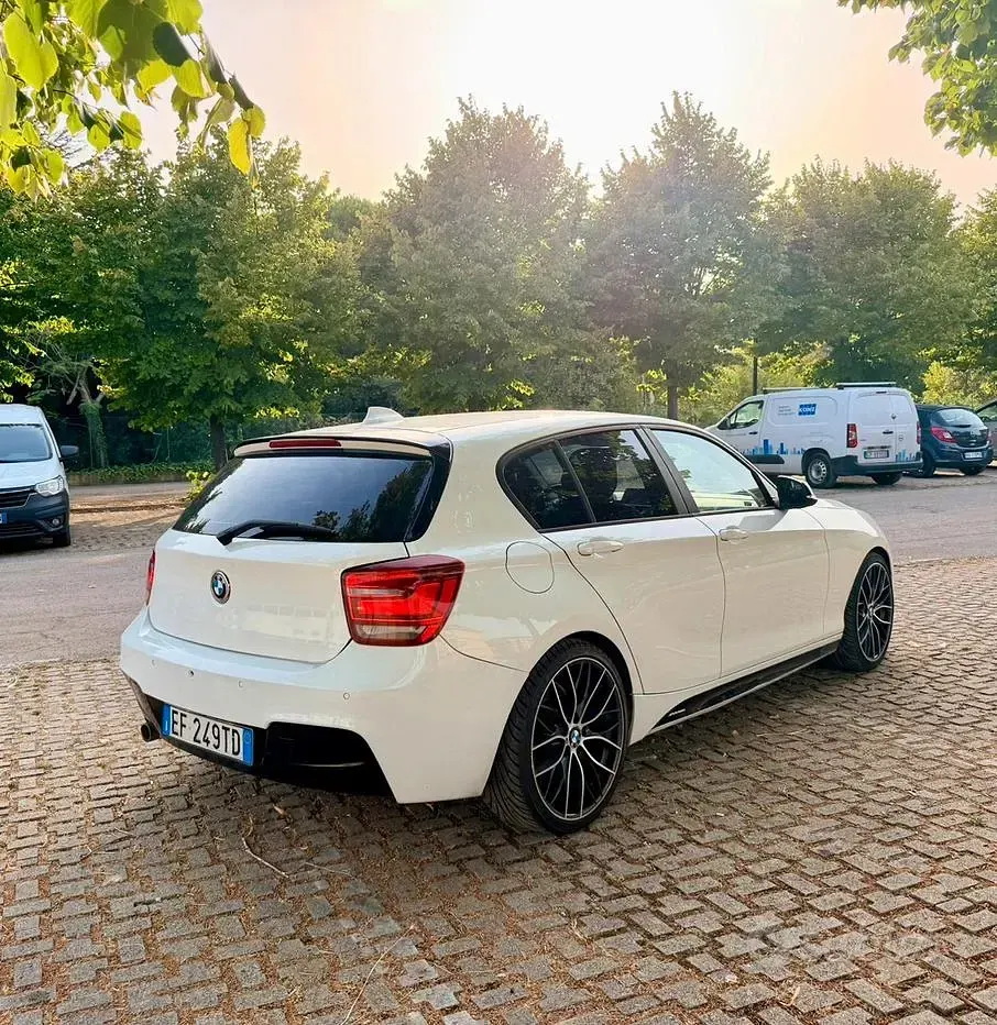 Usata BMW 118 M Sport 143 CV (105 kW) 2012 Bianco Utilitaria