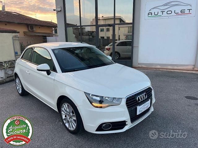 Bianco Usata 2014 Audi A1 Ambition Due volumi | 7400 € (Super prezzo) - Immagine 1/4