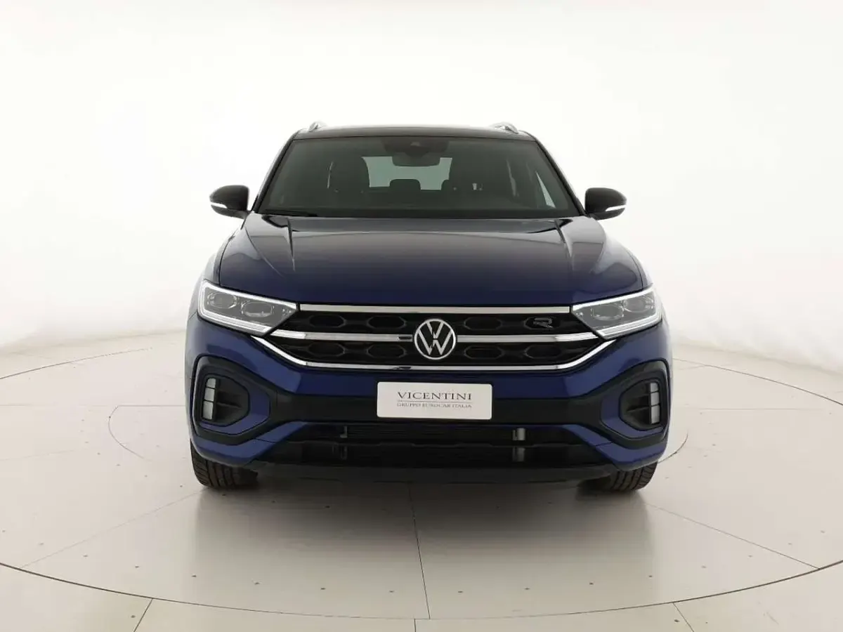 Usata VW T-Roc Cabriolet R-line Plus 150 CV (110 kW) 2025 Lapiz blue metallizzato nero SUV