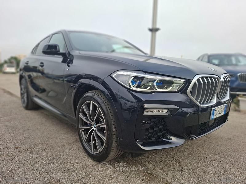 Usata BMW X6 M Sport 333 CV (244 kW) 2021 Blu SUV