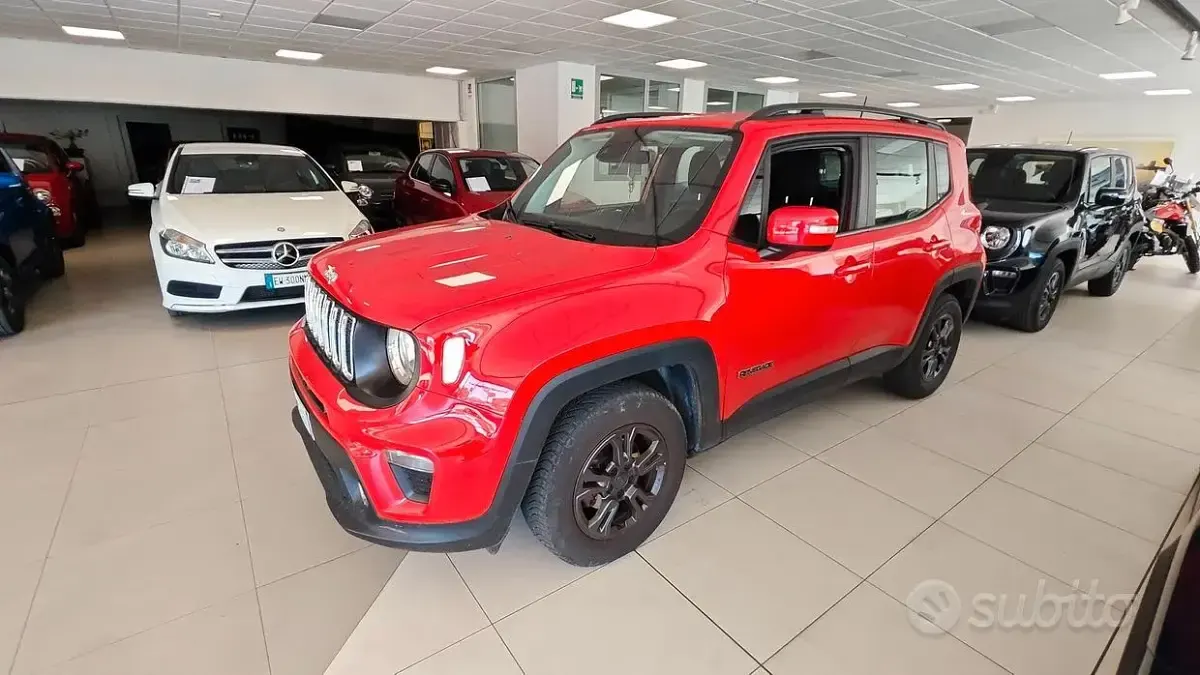 Usata Jeep Renegade Longitude 120 CV (88 kW) 2020 Rosso SUV