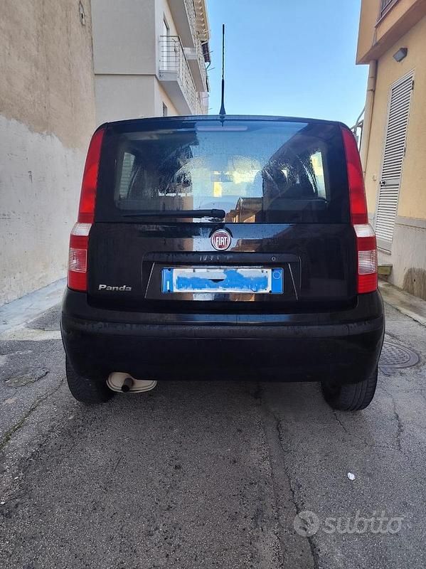 Usata Fiat Panda 2008 Nero Utilitaria