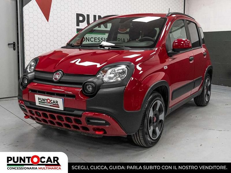 Rosso Usata 2024 Fiat Panda Cross Cross Utilitaria | 10.490 € (Super prezzo) - Immagine 1/4