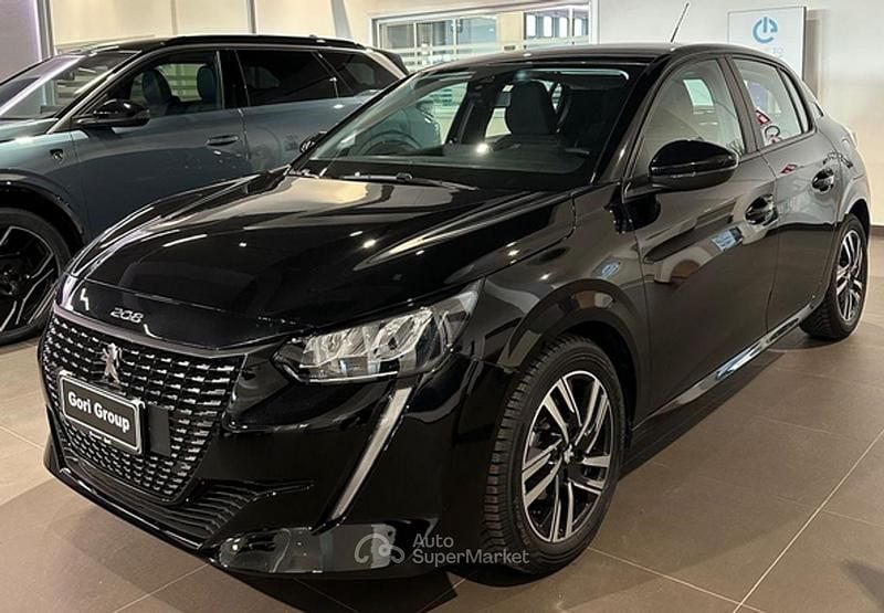 Usata Peugeot 208 76 CV (55 kW) 2023 Nero Utilitaria