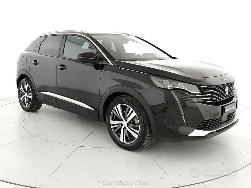 Usata Peugeot 3008 Allure 225 CV (165 kW) 2021 Nero SUV