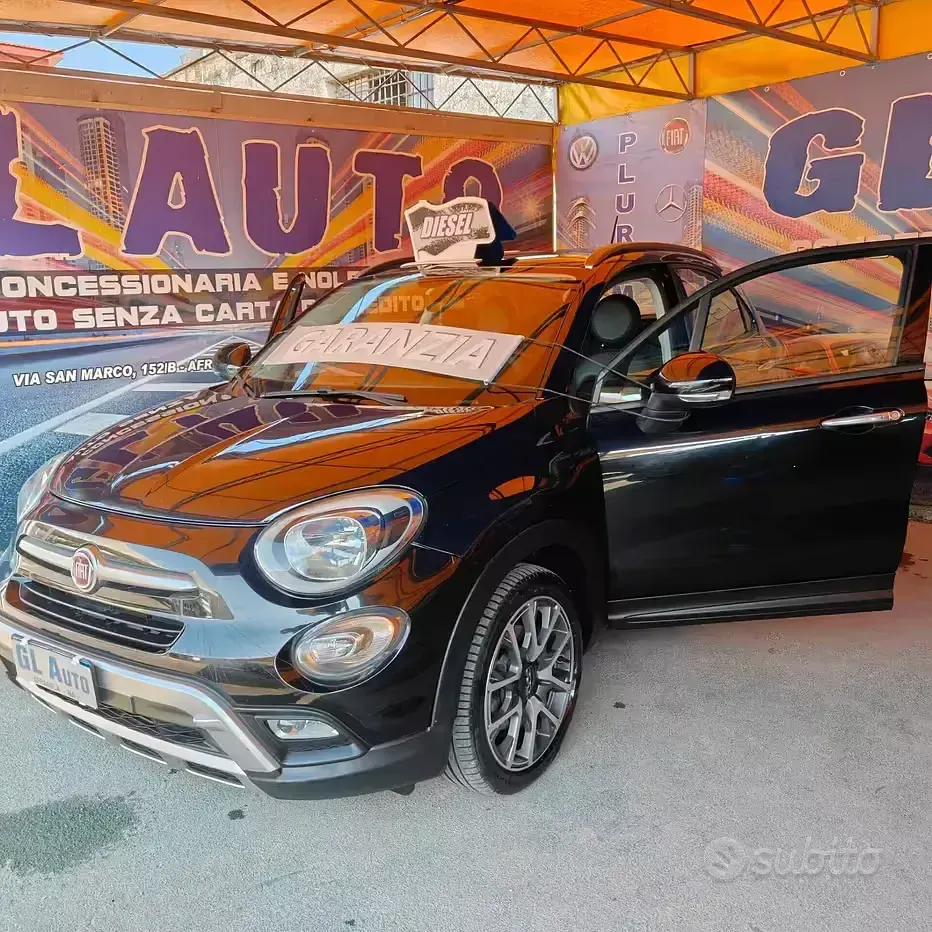 Usata Fiat 500 Cross 120 CV (88 kW) 2017 Nero Station wagon