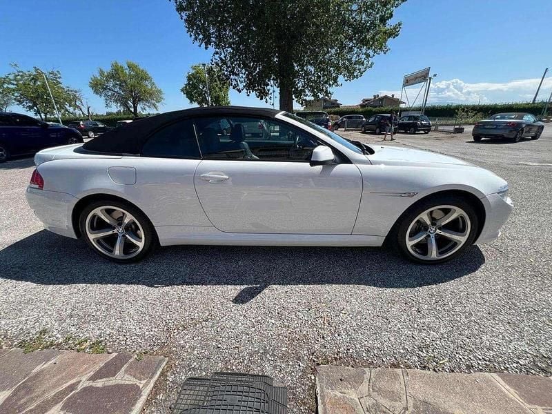 Usata BMW 635 Cabriolet 286 CV (210 kW) 2010 Bianco Cabrio