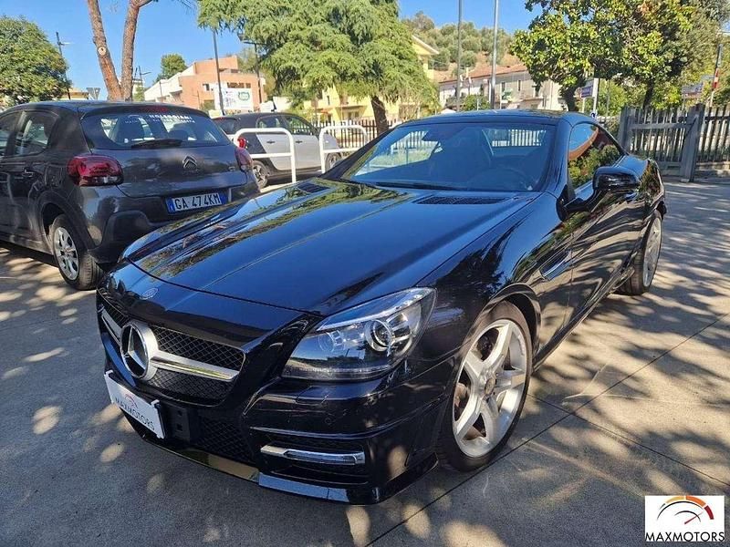 Usata Mercedes SLK200 Premium 184 CV (135 kW) 2016 Nero Cabrio
