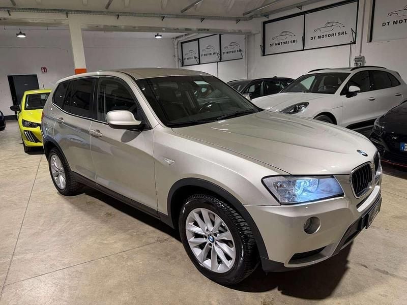 Usata BMW X3 Efficient Dynamics 184 CV (135 kW) 2012 Grigio SUV