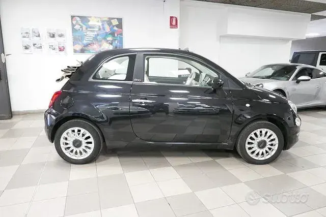 Usata Fiat 500C Lounge 69 CV (50 kW) 2021 Nero Cabrio