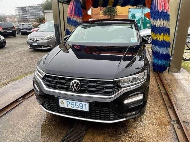 Usata VW T-Roc Advance 116 CV (85 kW) 2021 Nero SUV