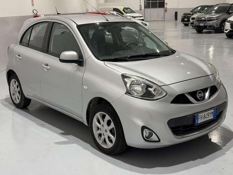 Second-hand Nissan Micra Acenta 80 CP (58 kW) 2017 Argintiu Berlinǎ