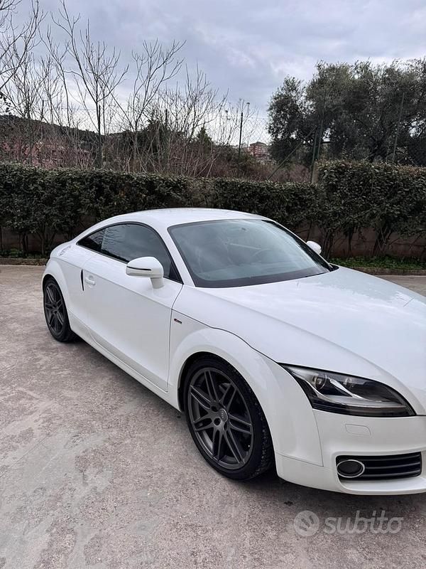 Usata Audi TTS S-Line 2009 Bianco Coupé