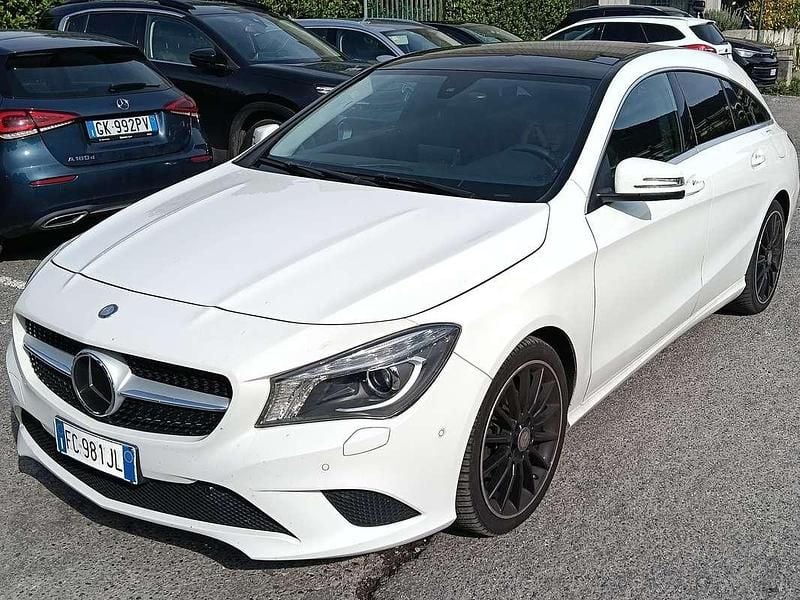 Usata Mercedes CLA200 Night 150 CV (110 kW) 2016 Bianco Station wagon