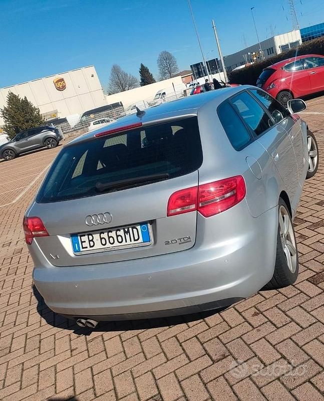 Usata Audi A3 S-Line 190 CV (139 kW) 2010 Grigio Utilitaria