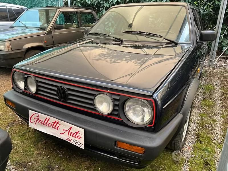 Usata VW Golf II GTI 110 CV (80 kW) 1990 Nero Utilitaria