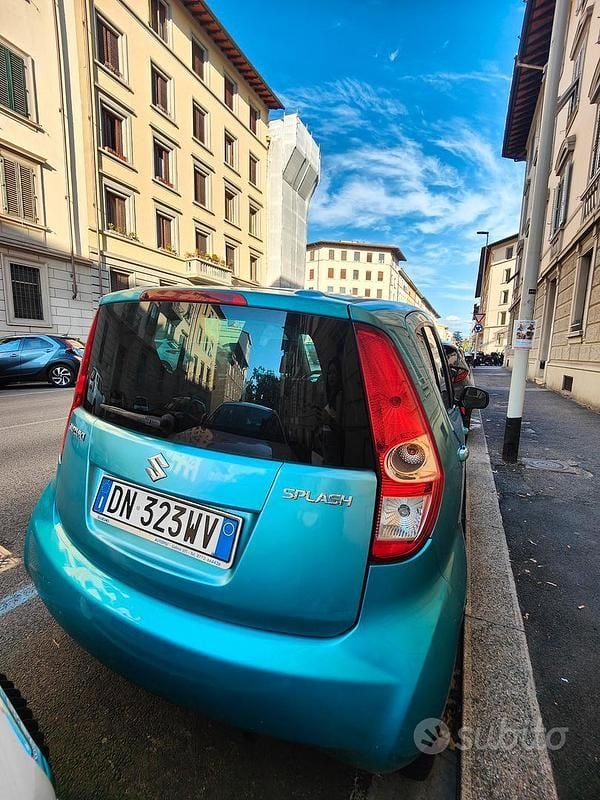 Usata Suzuki Splash 65 CV (47 kW) 2008 Verde Utilitaria