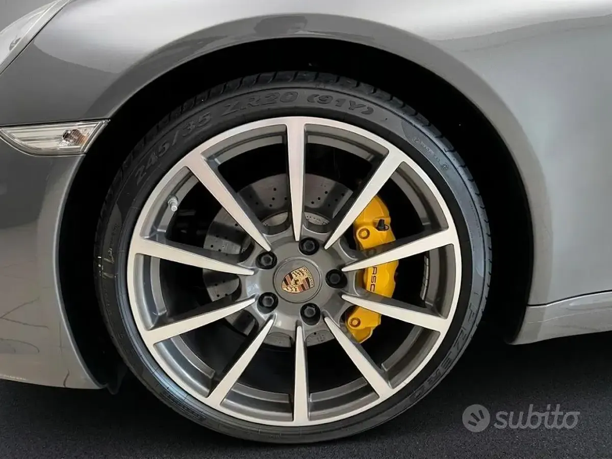 Usata Porsche 911 Carrera S Cabriolet Sport 400 CV (294 kW) 2012 Grigio agata Cabrio