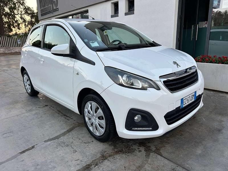Usata Peugeot 108 Allure 69 CV (50 kW) 2015 Bianco Berlina