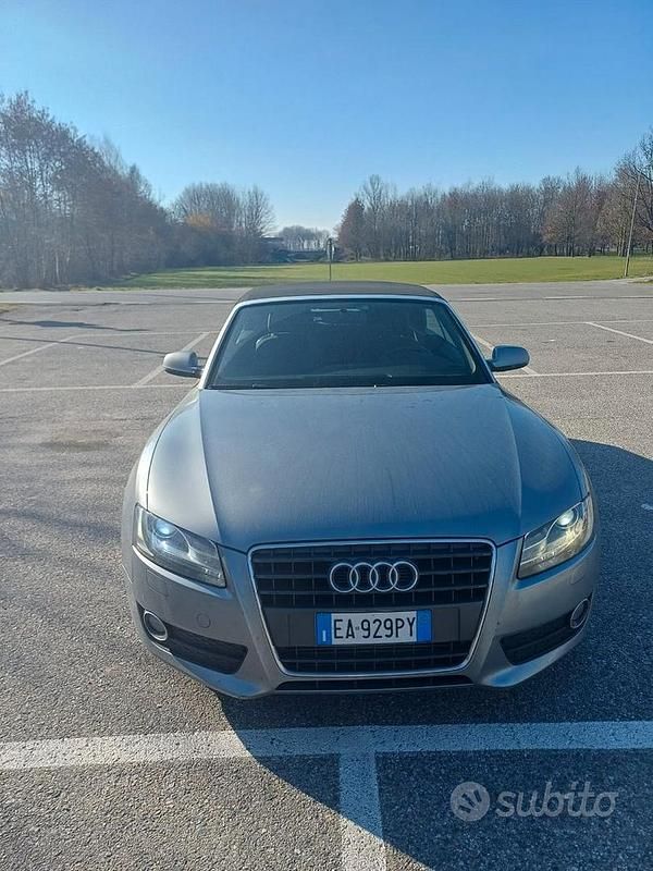 Usata Audi A5 Cabriolet 2010 Grigio Cabrio