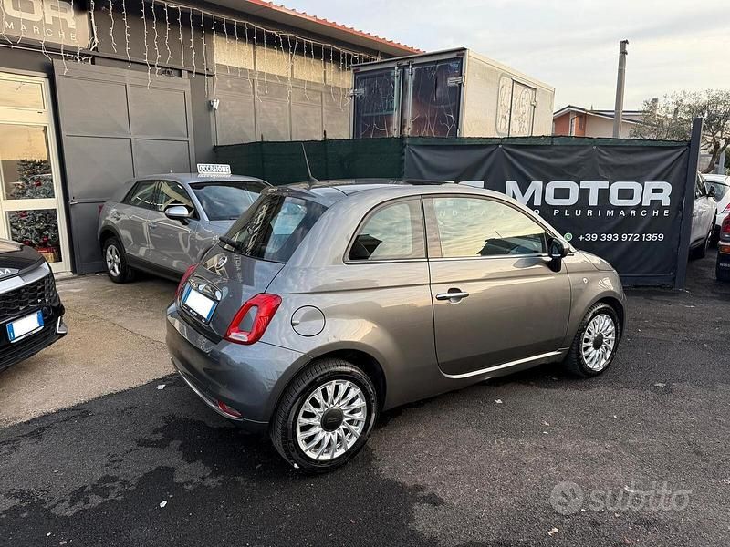 Usata Fiat 500 Lounge 95 CV (69 kW) 2018 Grigio Berlina