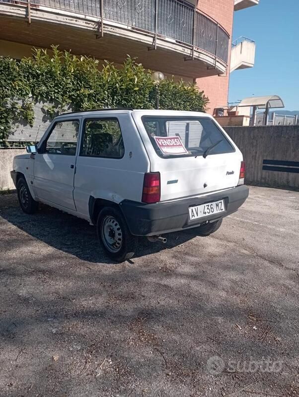 Usata Fiat Panda 34 CV (25 kW) 1998 Bianco Utilitaria