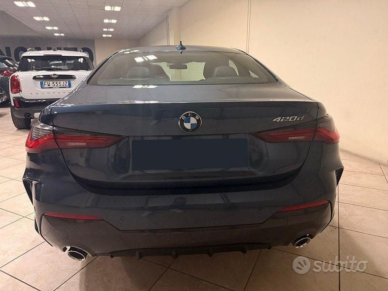 Usata BMW 420 M Sport 190 CV (139 kW) 2021 Blu Coupé