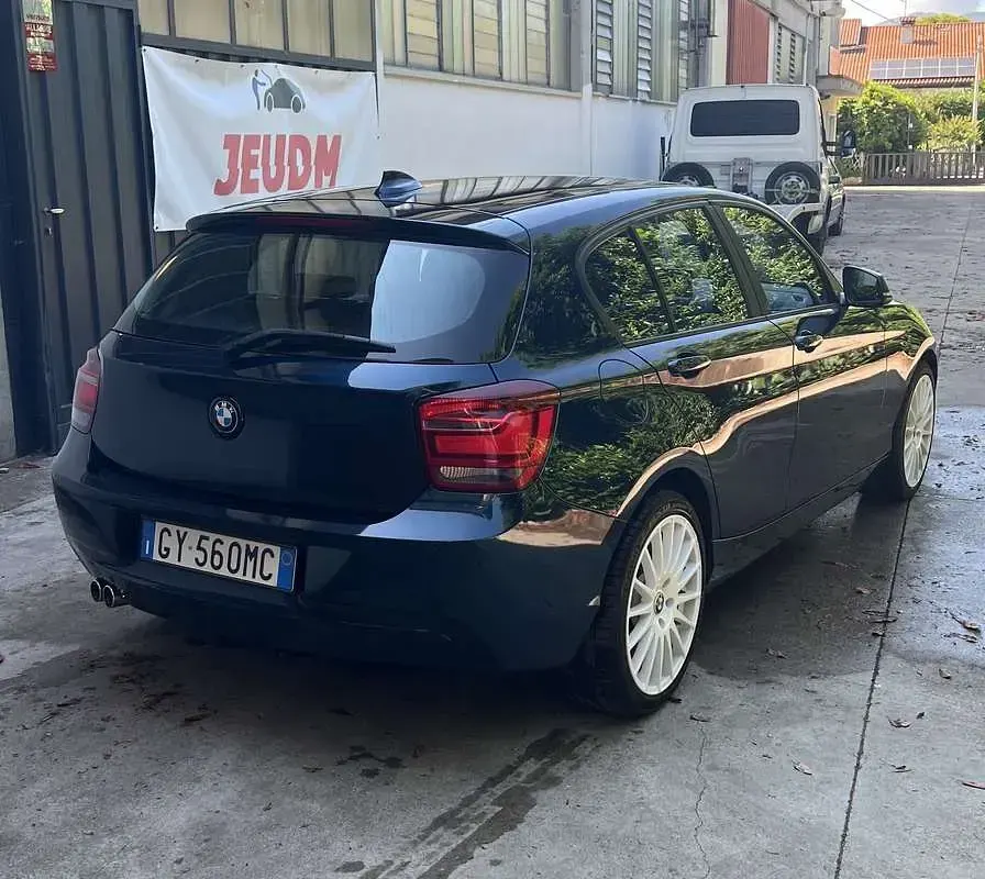 Usata BMW 125 Sport Line 224 CV (164 kW) 2014 Blu Utilitaria
