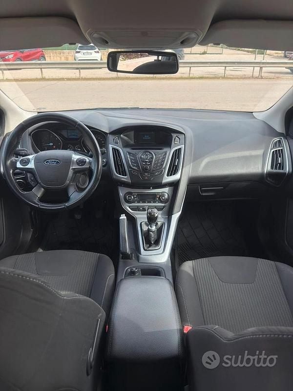 Usata Ford Focus Titanium 95 CV (69 kW) 2015 Nero Berlina