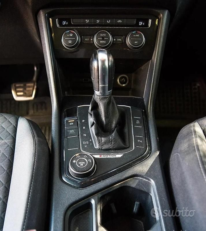 Usata VW Tiguan 150 CV (110 kW) 2018 Nero SUV