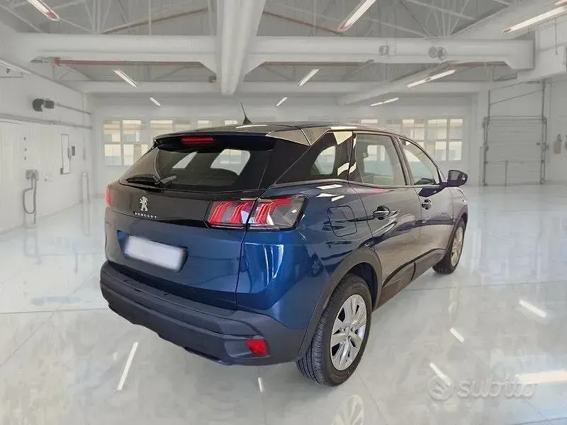 Usata Peugeot 3008 Business-Line 131 CV (96 kW) 2021 Blu SUV