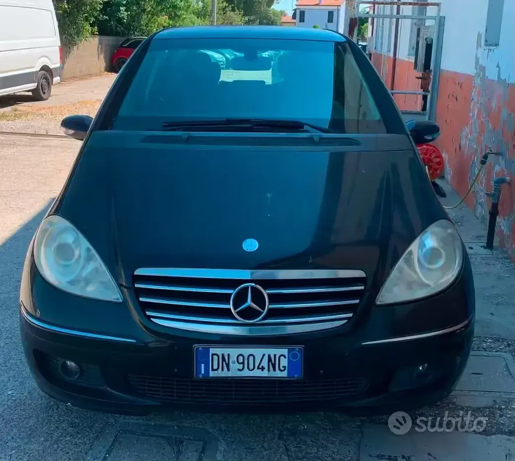 Usata Mercedes A150 95 CV (69 kW) 2008 Nero Berlina
