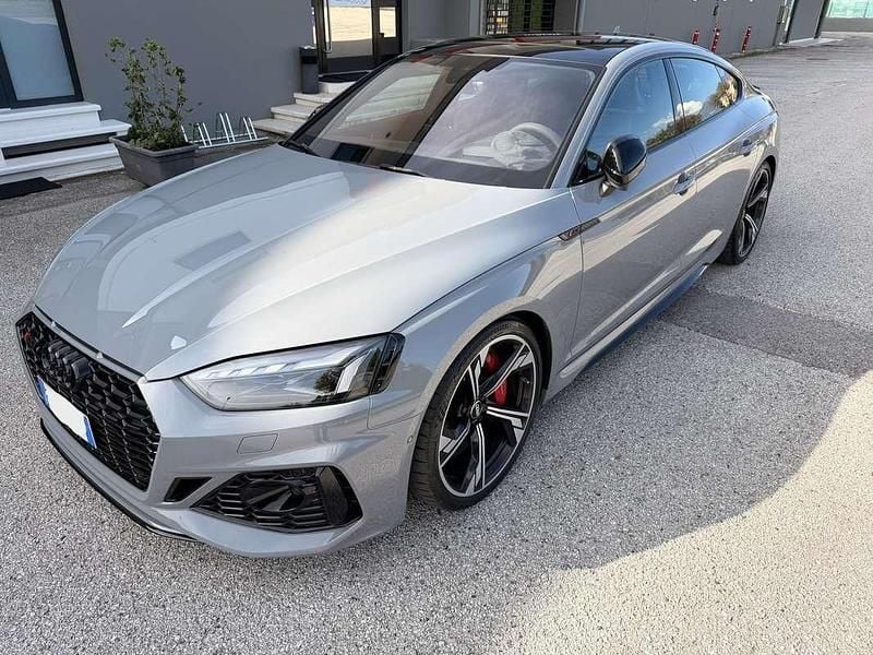 Usata Audi RS5 Sportback Ambiente 450 CV (330 kW) 2020 Grigio Berlina