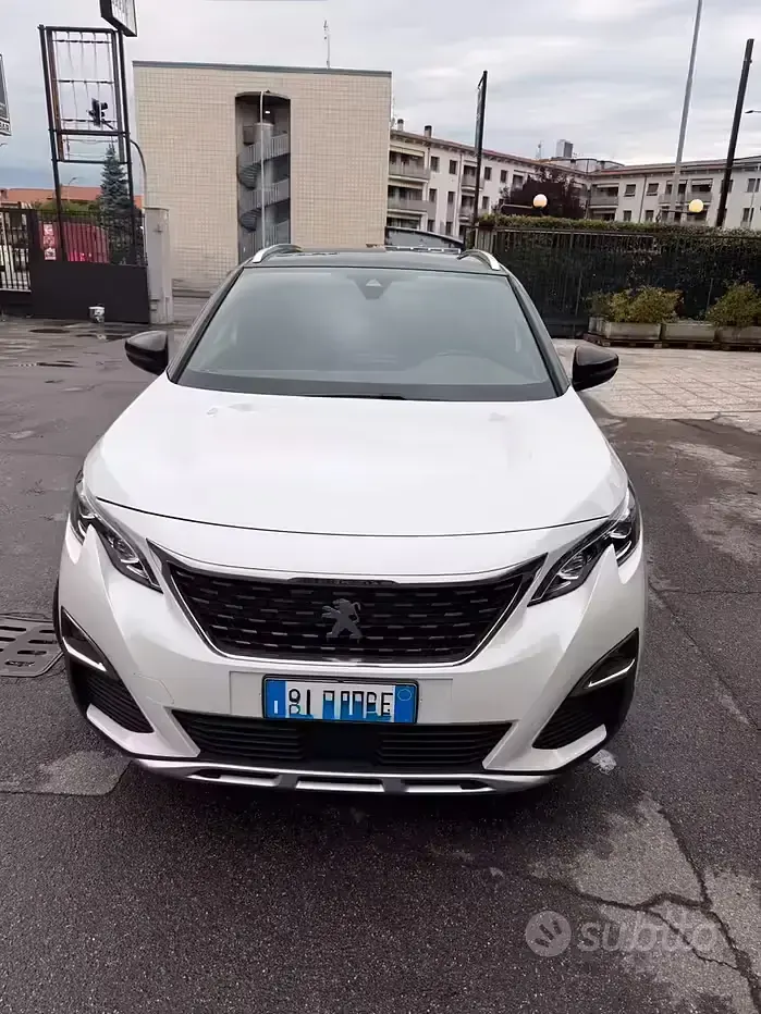 Usata Peugeot 3008 GT 131 CV (96 kW) 2020 Bianco SUV