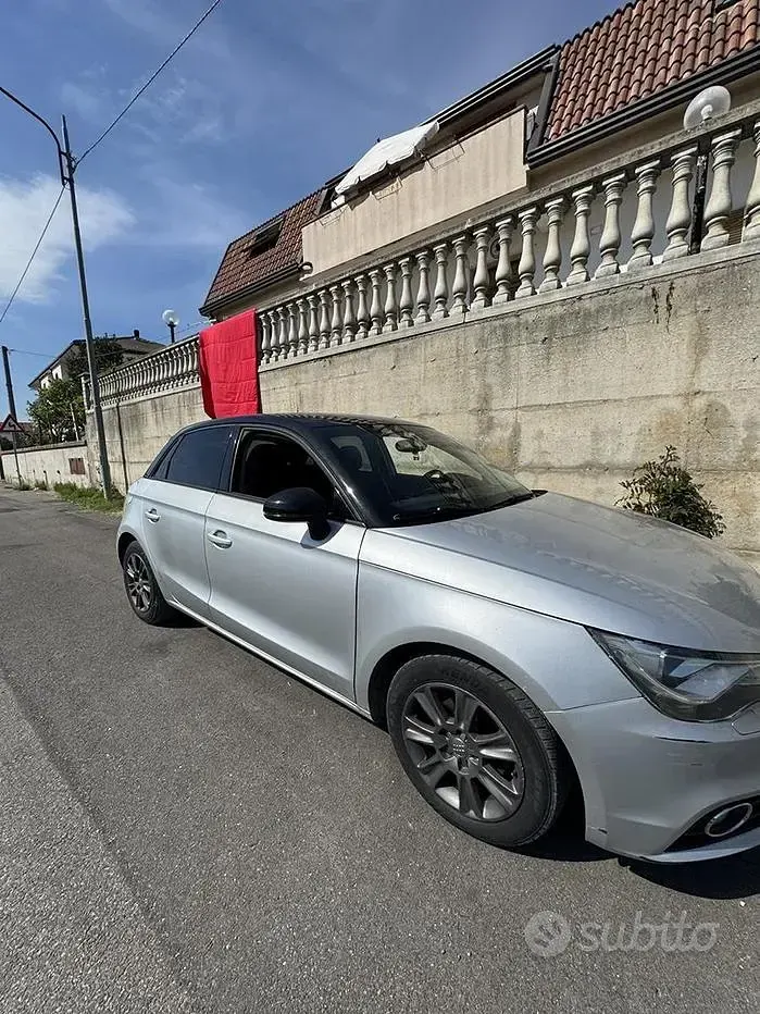 Usata Audi A1 Sportback Admired 90 CV (66 kW) 2014 Grigio Utilitaria