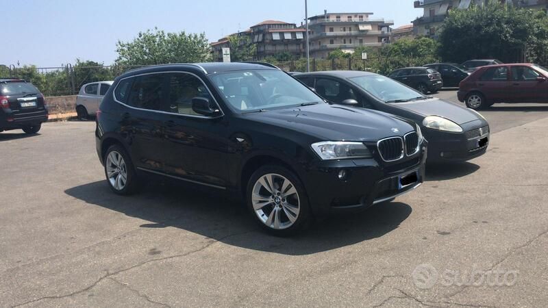 Usata BMW X3 184 CV (135 kW) 2012 Nero SUV
